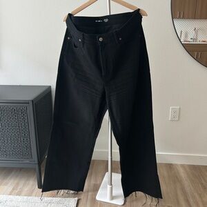 Old Navy Extra High Rise Wide Leg Jeans